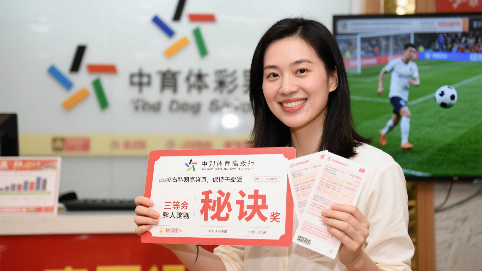 女彩民喜提传足215万大奖 曾有一次一等奖辉煌战绩