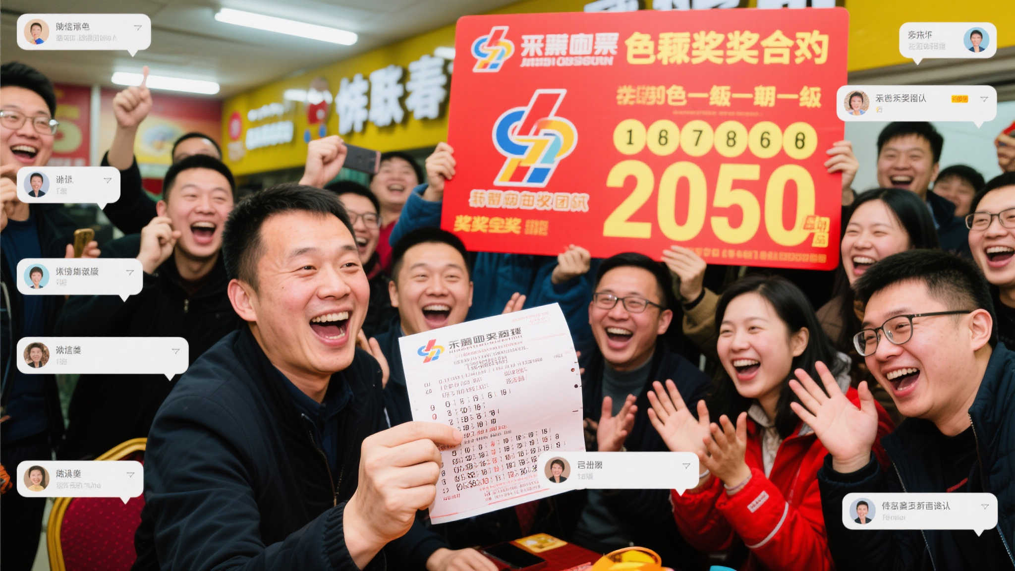 35人合买团队喜中双色球829万 欢聚酒店共庆幸运时刻