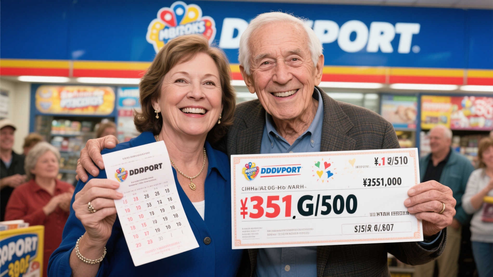 夫妇坚持3年买同一号码揽35亿大奖，老人守号喜中1亿