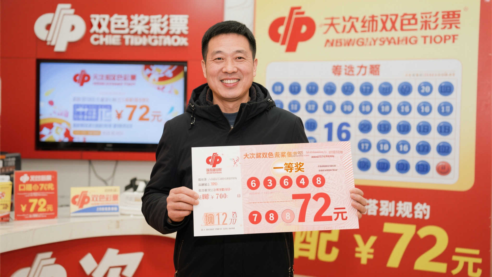 商人篮球迷包揽双色球772万大奖，险失巨额奖金！