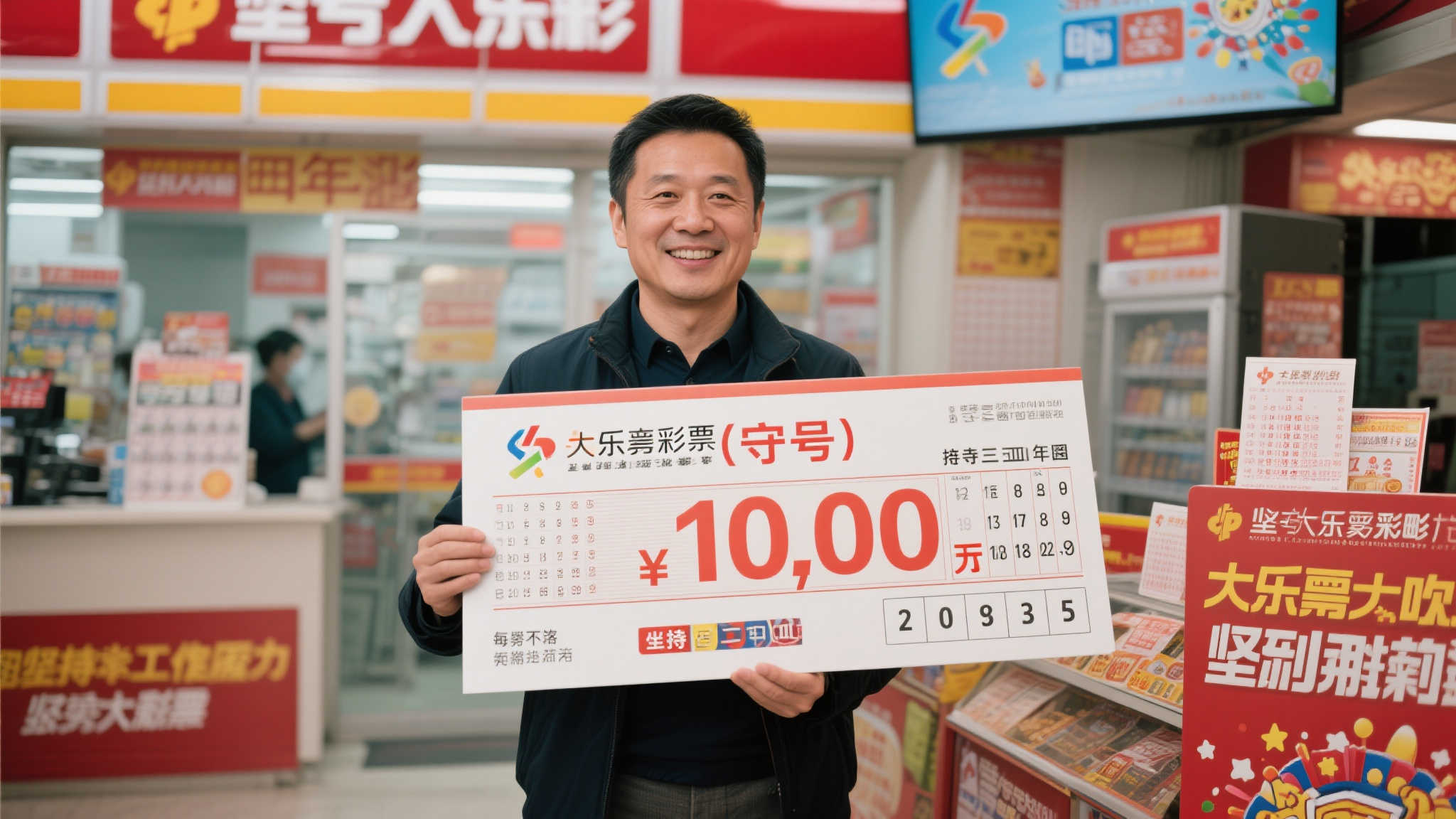 男子坚持守号2年终获大乐透千万大奖：平常心是成功关键